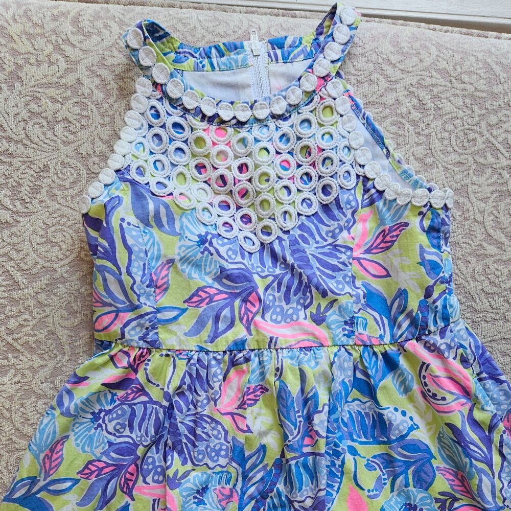 Girls Mini Classic Lilly Pulitzer Dress - Picture 1 of 6